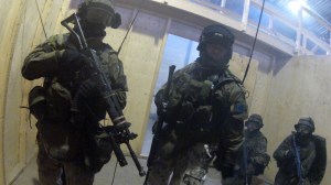 GoPron kuvaa sotilaan näkökulmasta