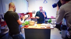 XDcamista otettu ruutu, jossa molemmat kuvaajat kuvissa.